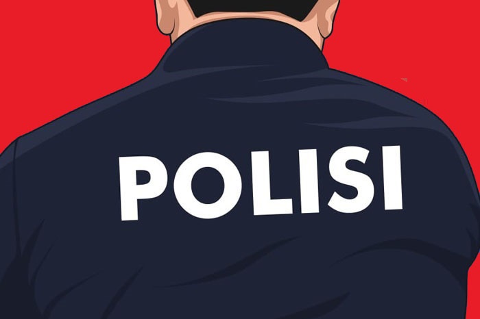 Ilustrasi Petugas Polisi. (Dok. Sapulangit Media Center/M. RIfai Azhari)

