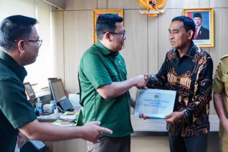 Badan Pangan Nasional (Bapanas) memperkuat dukungan terhadap pengembangan pangan lokal Embal khas Tual, Maluku Tenggara, sebagai alternatif pengganti beras. (Dok. Bapanas)