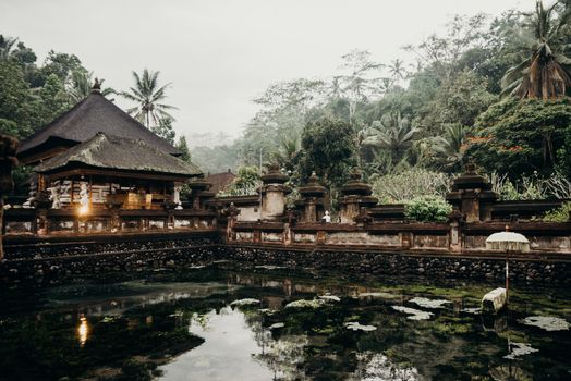 Jalanan di Bali yang lengang di bawah langit bertabur bintang, menunjukkan suasana hening total selama perayaan Hari Raya Nyepi yang sakral. Momen ini menjadi kesempatan berharga bagi umat Hindu untuk melakukan introspeksi diri dan menyelaraskan kembali hubungan dengan alam semesta.